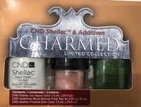 CND Shellac GEL POLISH Charmed Ice Vapor & Frosted Glen *LIMITED EDITION DUO*