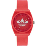 Wristwatch ADIDAS STREET PROJECT TWO AOST23051 Silicone Red