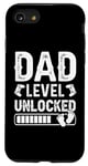 iPhone SE (2020) / 7 / 8 Dad Level Unlocked Fathers Day Best Papa Ever Retro Sunset Case