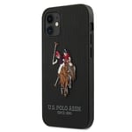 US Polo Embroidery Collection Skal iPhone 12 mini - Svart