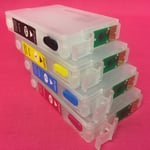 Set Refillable Refill Ink Cartridges For Epson Expression Home XP215 XP315 XP415