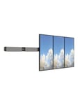 VIDEO ROW mounting kit - for 1x6 video wall - portrait 55"