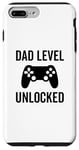 Coque pour iPhone 7 Plus/8 Plus Dad Level Unlocked Gamer Soon To Be Father Jeu vidéo