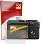 atFoliX 3x Screen Protection Film for Canon EOS M6 Mark II matt&shockproof
