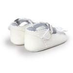 Trainers for Baby Girls Pu Leather Bowknot Princess Soft Sole Casual Shoes Red