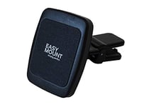 EasyMount X-VENT - Universal frameless magnetic car vent mount cradle holder - 360 Degree Rotating for GPS, Smartphones like Apple iPhone, Samsung Galaxy, LG, Sony, HTC Smartphone