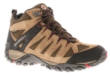 Merrell Mens Walking Boots Accentor 2 Vent mid Lace Up brown UK Size