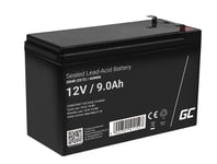 Green Cell AGM VRLA 12V 9Ah vedligeholdelsesfrit batteri til UPS-enheder