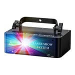 Laser Scanner, DMX512-styrning, RGB LED-belysning