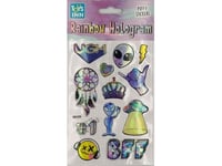 Stnux Rainbow Hologram Klistermärken - Alien 8677 Stnux P6