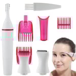3i1 Epilator / Rakapparat för Ansikte och kropp Vit