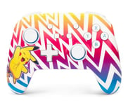 Manette sans fil améliorée PowerA pour Nintendo Switch, modèle OLED et Switch Lite, accessoire de jeu, manette de jeu, manette gaming, manette Bluetooth, sous licence officielle -Pokemon: Pikachu