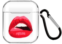 Trolsk Printed Case (AirPods 1/2) - Lips - skal - airpods