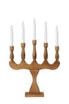 Markslöjd - Svaneholm - Adventsljusstake - Brun