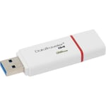 KINGSTON - DataTraveler I G4 - Clé USB - 32Go -  USB 3.0 - Blanc & Rouge