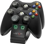 Venom Xbox 360 Twin Docking Station with 2 x Rechargeable Battery Packs (Xbox 3