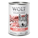 Wolf of Wilderness "Expedition" Stony Creek - Fjäderfä & nötkött 1 x 400 g - Adult Stony Creek - Fjäderfä & nötkött