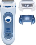Braun Silk-épil 5 Lady Shaver, 3-in-1 Electric Shaver, Trimmer and Exfoliation
