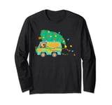 Scooby Doo Mystery Machine Christmas Tree Long Sleeve T-Shirt