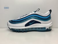 Nike Air Max 97 Reflective GS Youth White Teal Blue UK Size 5 EUR 38 BV0050-100