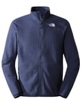 The North Face 100 Glacier Full Zip M Summit Navy (Storlek S) S male