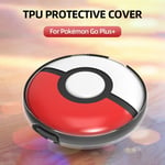 TPU Poke Ball Back Cover Shockproof Soft Shell for Pokémon Go Plus+ Game