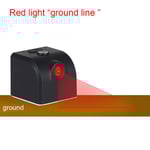 Niveau Laser puissant Mini lignes transversales horizontales et verticales ligne de localisation de niveau Laser Portable Super vert pour Charge USB bricolage - Type RedGround 1PC