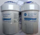 2 x ge mwf hwf smartwater water filters for hotpoint refrigerator fridge freezer