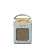 Roberts Revival Mini DAB Radio in Pastel Duck Egg Blue