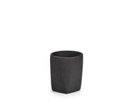 Zeller Present Dark Stone, Fristående Tandborsthållare, Polyresin, Svart, 77 Mm, 77 Mm, 88 Mm