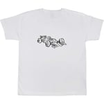 Azeeda 'F1 Race Car' Children's/Kid's Cotton T-Shirt (9-11 Years) (TS00101171)
