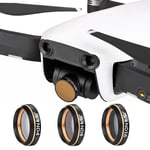 XIAODUAN Apply to - 3 in 1 HD Drone ND4 + ND8 + ND16 Lens Filter Kits for DJI MAVIC Air