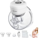 SKYWOT S21 Breast Pump Electrical Hands Free,Portable Wearable Hands Free Breas