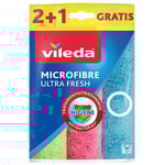 Vileda Chiffon en microfibre ultrafresh 2+1 167602 vileda.