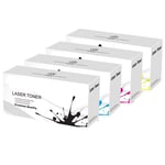 4 x Colour Laser Toners BCMY Non-OEM Alternative For Lexmark C500N