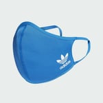 PACK OF 3 ADIDAS FACE MASK COVER REUSEABLE WASHABLE M/L BLUE  3 PACK NEW