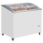 TEFCOLD IC300SCEB SMALL DISPLAY FROZEN ICE CREAM FREEZER & FREE UK DELIVERY!!