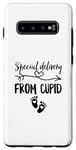 Galaxy S10+ Special Delivery From Cupid Valentines Day Couples Pregnancy Case