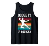 Funny Dodgeball game Design for a Dodgeball Player Tank Top
