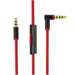 Rouge foncé - Câble Audio de 3.5 cm pour Studio Beats 2.0 3.0 SOLO 2 3 HD Pro MIXR, câble de 140mm pour Micro