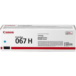 Canon 067H High Capacity Cyan Toner Cartridge (2/350 Pages)