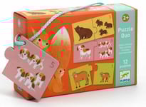 Djeco: Puzzle Duo - Baby Animals (24)