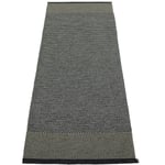 Edit Matta Black / Charcoal / Granit Metallic, 70x200 cm