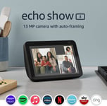 Echo Show 8 2nd Gen, 2021 Release | Smart Home Display with Alexa Voice |