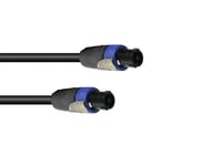 PSSO Speaker cable Speakon 4x2.5 20m bk, PSSO Högtalarkabel Speakon 4x2.5 20m svart