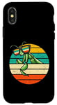 Coque pour iPhone X/XS Funny Praying Mantis Insecte Art Bug Lover Entomologist