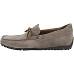 Geox Uomo Snake Mocassino Moccasin, Dove Grey, 6.5 UK