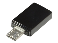 DELTACO GLX-317 - Adapter för video / ljud - mikro-USB typ B hona till 11 stifts Micro-USB hane - svart - för Samsung Galaxy S III