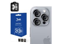 3Mk Lens Protection Pro, Apple, Iphone 16 Pro Max, Iphone 16 Pro, Reptålig, Transparent, 1 Styck