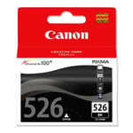 Canon Cli526bk Original Cli-526bk Black Ink Cartridge (660 Pages)
